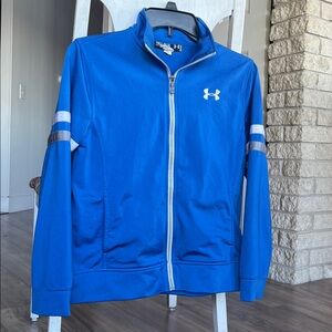 Under Armour Royal Blue Jacket with White Accents